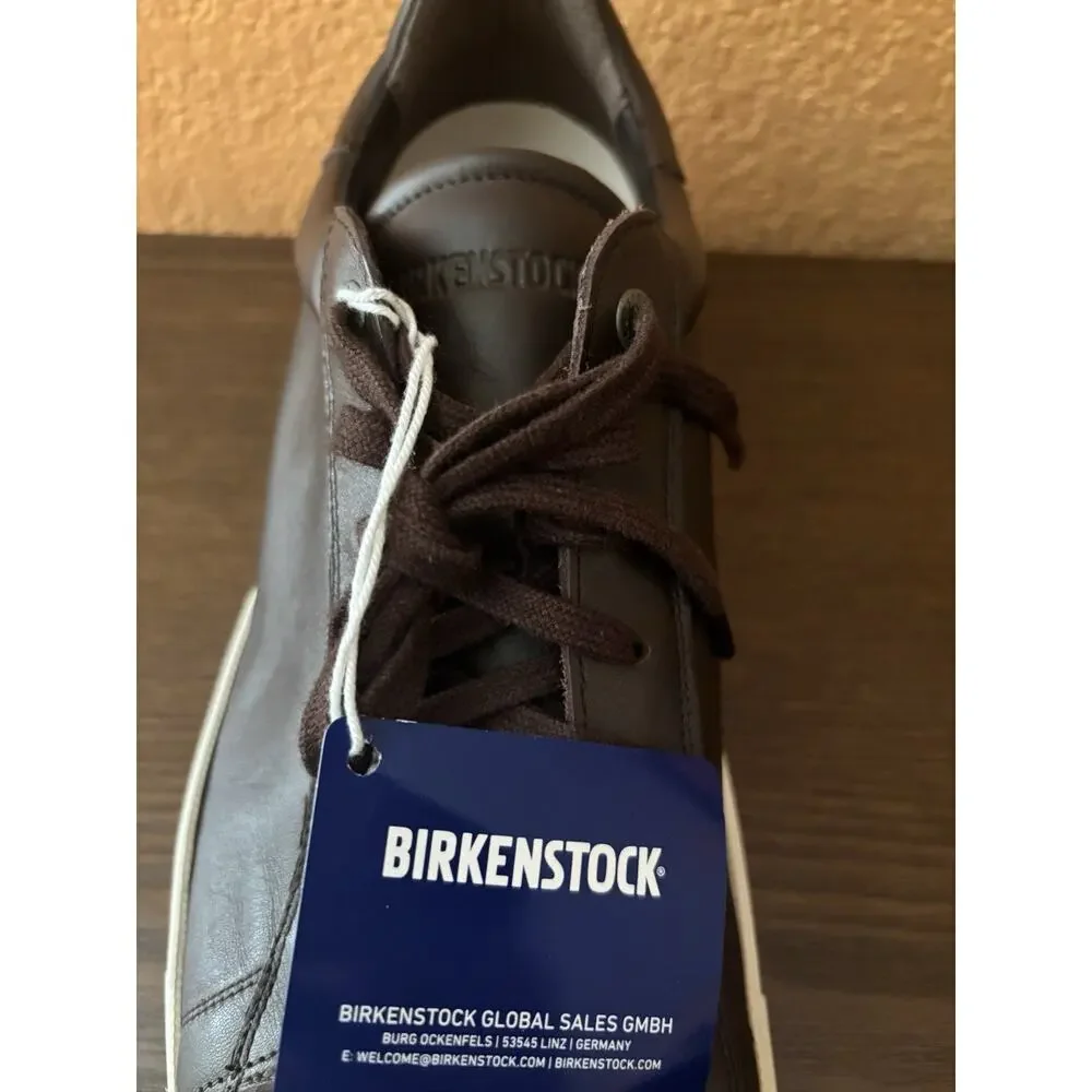 Birkenstock Men’s Bend Low Leather Shoes Size 12 (EU 45) Brown New